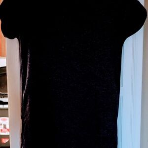 Women's Adrienne Vittadini Dark Grey Mini Dress. Very Good Con. With Pockets.